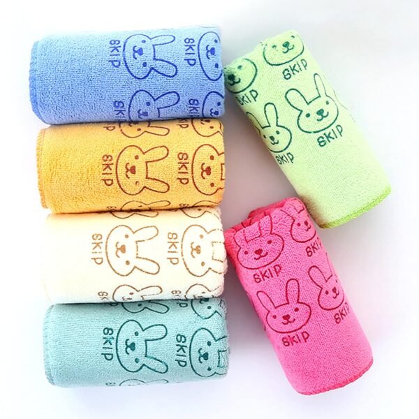 MOM CARE Microfibre Bath Towels For Kids Extra Soft/Quick Dry/Strong Water Absorbent/Bathing Towel,Boys And Girls (Pack Of 1, Multi Color L-70Cm X B-140Cm | Microfiber;Cotton, 350 Tc - Image 5