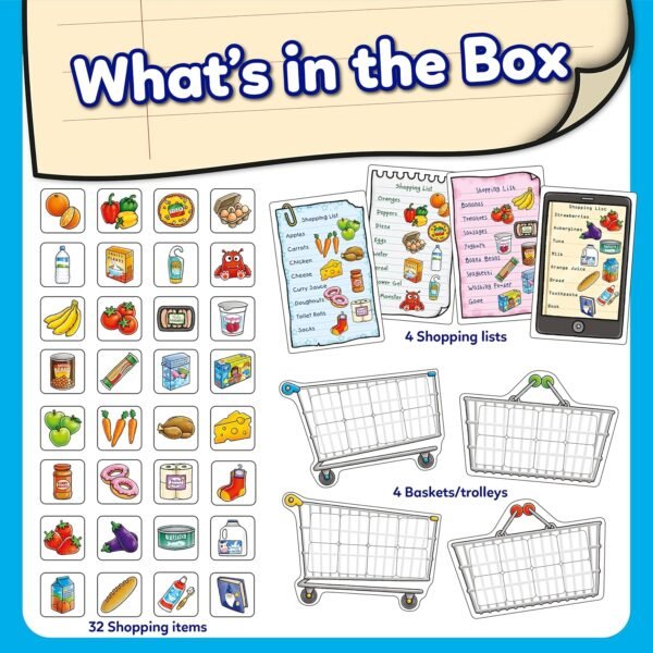 Orchard Toys Shopping List Educational Matching & Memory Board Game Party Gift|Travel & Family Fun Time For Kids 3 To 7 Years|Pack of 1 - Image 3