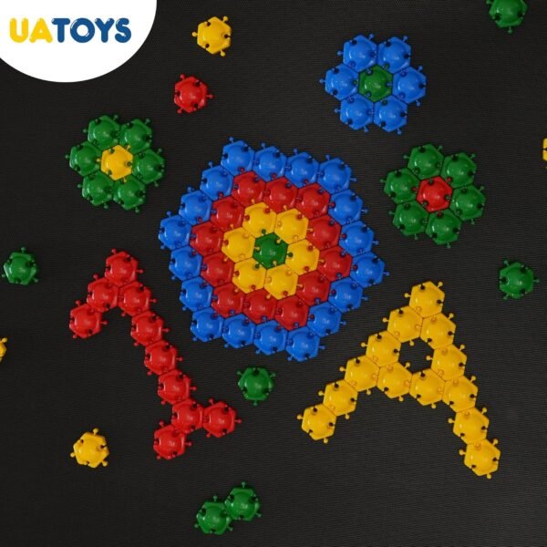 Activity Toys for 5+ year old Hexie Puzzle Brain Development Toys Activities Toys Child toys 2-5 years Hexie Puzzle Toy for 1+ years - Image 3