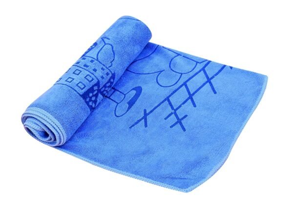 THE LITTLE LOOKERS® Towel for Newborn/Baby/Kids| Super Soft Baby Bath Towel Set for Infants/Bathing Accessories… (Dark Blue, Small(46X84cm)) - Image 3