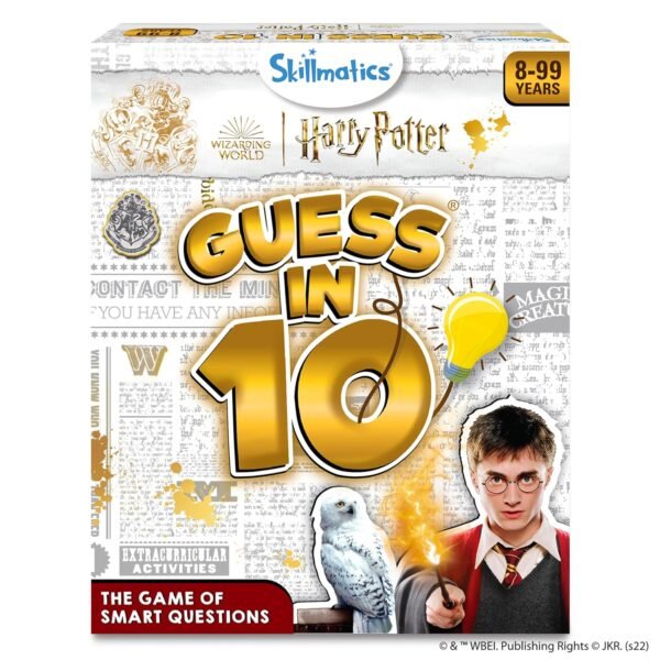 Skillmatics Guess in 10 Harry Potter, Card Game for Boys, Girls, Kids, Families, Teens & Adults, Play with Wizards, Magic, Ron, Hermione, Dumbledore, Snape, Gifts for Ages 8, 9, 10 and Up (Copy)