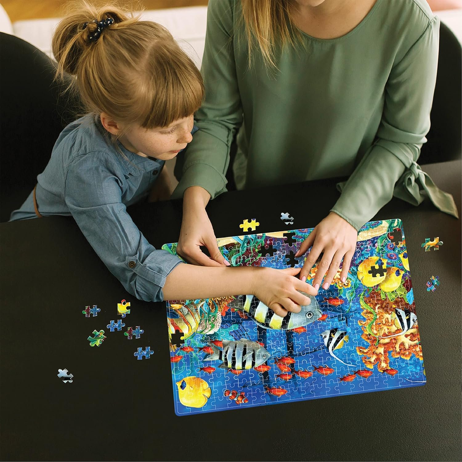 Play & Learn Funskool Aquarium Jigsaw Puzzle Game for Kids, 300 Pieces, Educational, Learning & Development, Fun Activity Toy for Childrens, Gift Set for Kid, Age 9+ Years - Image 2