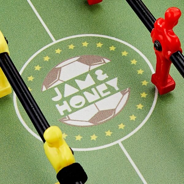 Amazon Brand - Jam & Honey Foosball Table | Soccer Board Game for Boys and Girls Age 5-12 Years | Portable | Indoor Outdoor Board Game | Medium | 51 x 37 x 10 cm - Image 6