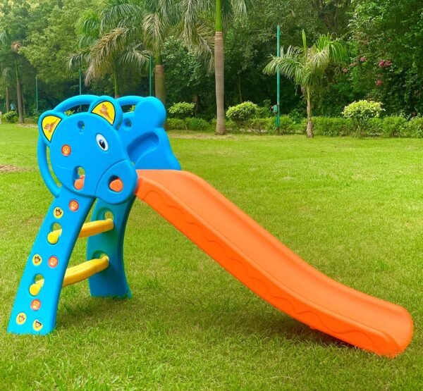 BabyGo Nara Kids Toy Freestanding Foldable Slides for Indoor & Outdoor Home & School, Ideal for Boys/Girls - 1 Years to 6 Years